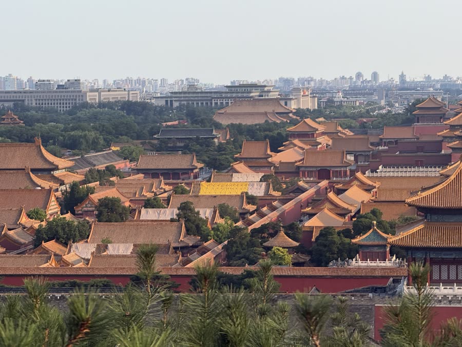 Overlooking Forbidden City